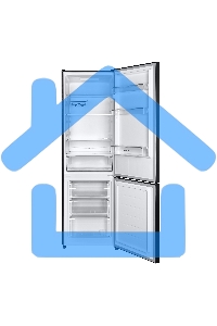 Холодильник Maunfeld MFF176SFSB черный двухкамерный 188/75л морозилка снизу, ручная разморозка