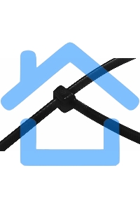 Хомут-стяжка кабельная нейлоновая Rexant 500 x4,8 мм, черная, упаковка 100 шт.