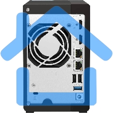 SMB QNAP TS-253E-8G NAS, 2-tray w/o HDD. 2xHDMI-port. 4-core Celeron J6412 2-2.6 GHz, 8Gb DDR, 2x2.5Gb LAN, 2 x M.2 2280 PCIe Gen 3 x2, 2x USB 3.2 Gen 2 (10Gbps) Port, 2x USB 2.0 port