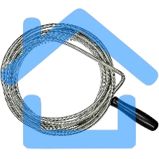 Трос для прочистки труб, длина 5 м, диаметр 6 мм Сибртех Трос для прочистки труб, длина 5 м, диаметр 6 мм Сибртех