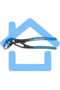 Клещи переставные, кнопочный механизм, обливные рукоятки, 180 мм Gross