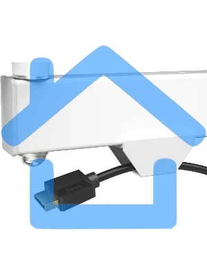 Кронштейн для телевизора Hama 00220855 черный/белый 19