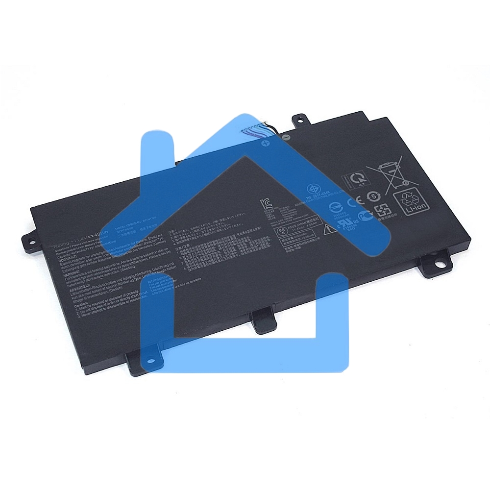 Аккумуляторная батарея для ноутбука Asus FX504 (B31N1726) 11,4V 48Wh черный