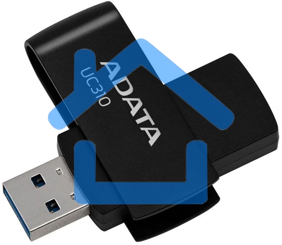 Флешка USB R/W ADATA R/W USB3 64Gb UC310-64G-RBK