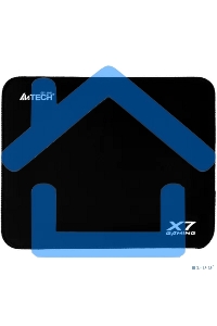 Коврик для мыши A4Tech X7 Pad X7-200S черный 250x200x2мм