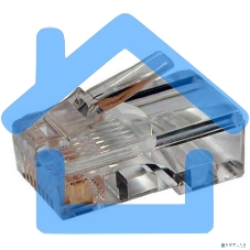 Коннектор LAN RJ-45 (8P8C), категория 5E. В упаковке 100 шт.