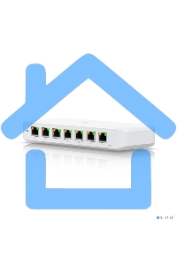 Коммутатор Ubiquiti UniFi Switch Ultra 60W PoE-коммутатор, 8х 1G RJ45, раздача 52 Вт