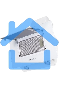 Вытяжка наклонная HOMSair Elf Push 60 белый, 60 см, 650 куб. м/ч, 47 дБ