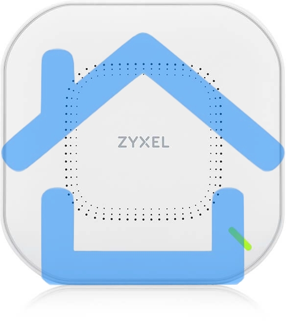 Точка доступа Zyxel NebulaFlex Pro WAX510D-EU0101F AX1800 10/100/1000BASE-TX белый (упак.:1шт)