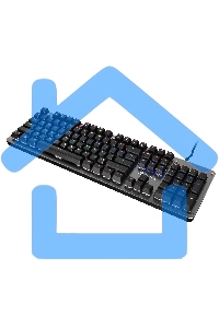 Клавиатура Oklick 970G DARK KNIGHT механическая черный USB Gamer LED