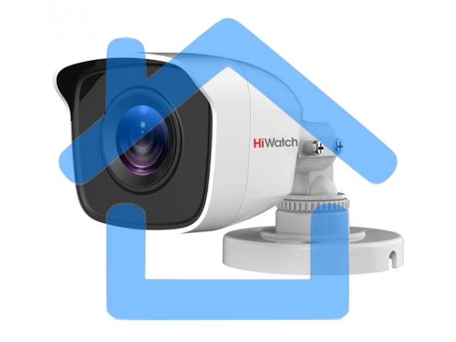 Камера HD-TVI 2MP IR BULLET DS-T200(B) (3.6MM) HIWATCH