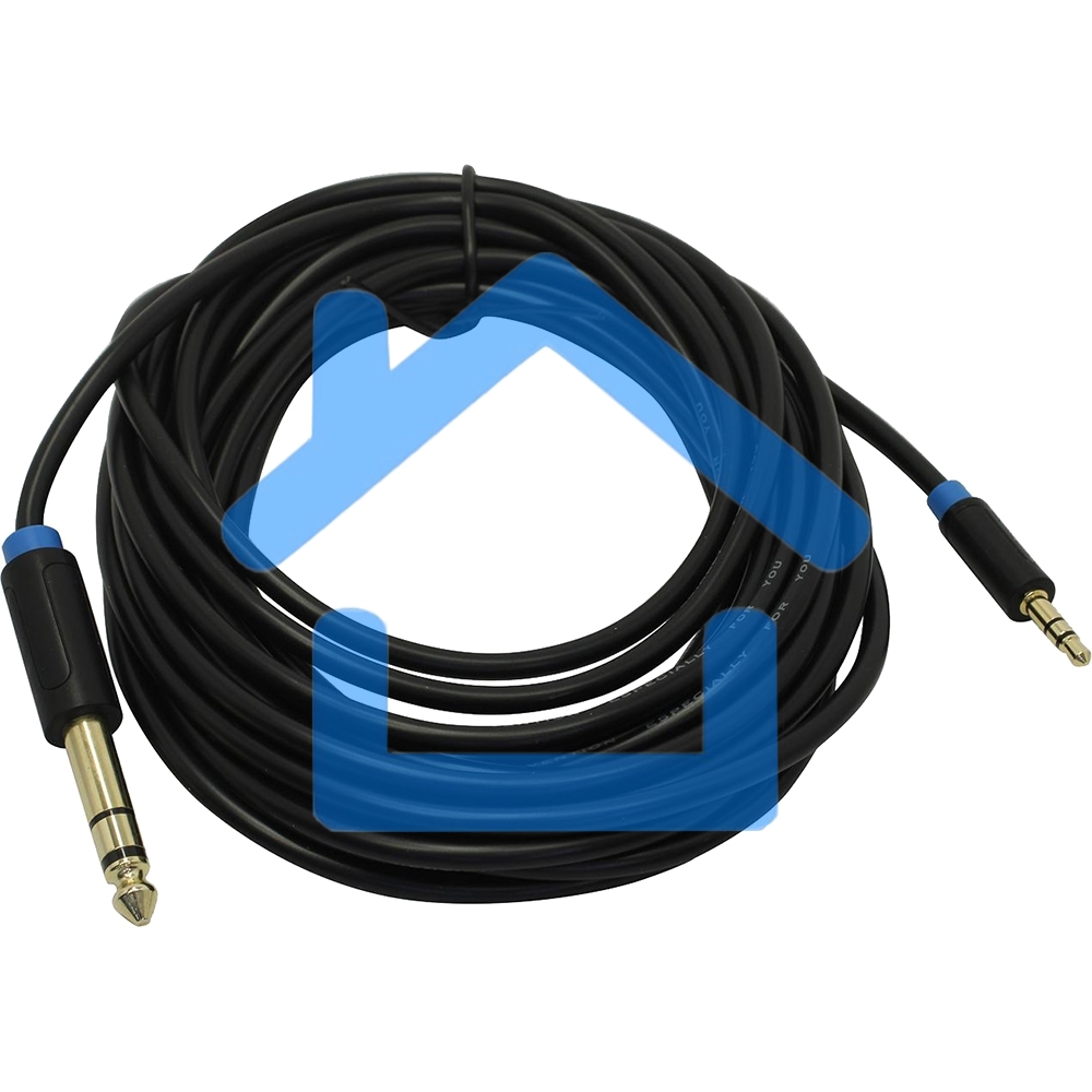 Кабель Vention аудио Jack 6,5 mm M/ 3,5 M - 5 м