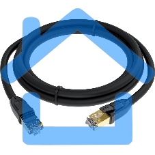 Патч-корд GCR PROF прямой 7.5m, FTP медь кат.6, позолоч. контакты и коннектор, 25 AWG, Deluxe ethernet high speed 10 Gbит/с, RJ45, T568B, GCR-52548