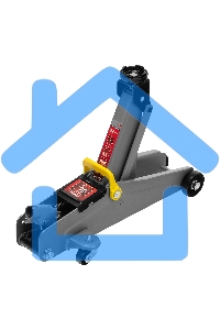 Домкрат Matrix гидравлический подкатный 2 т h подъема 135–385мм в пласт. кейсе master