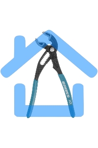 Клещи переставные, кнопочный механизм, обливные рукоятки, 180 мм Gross