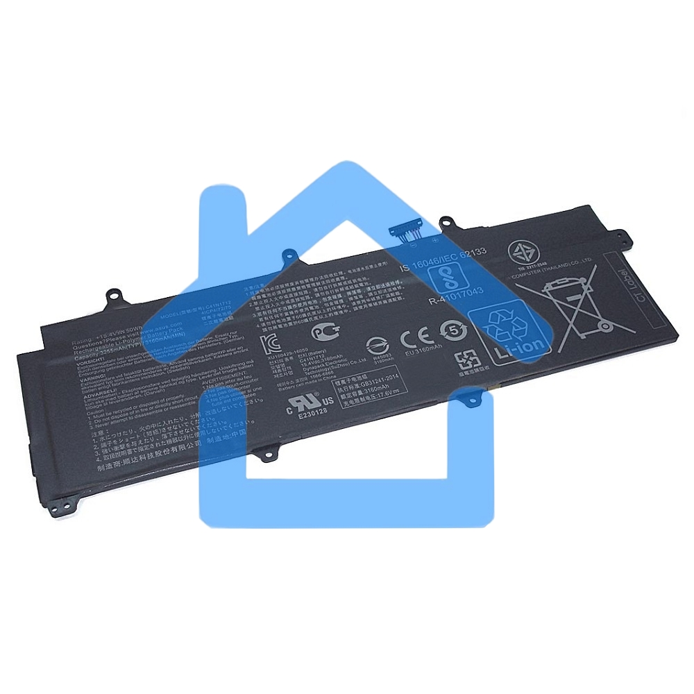 Аккумуляторная батарея для ноутбука Asus GX501 15.2V 50Wh черный Orig