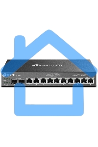 Гигабитный VPN-маршрутизатор TP-Link ER7212PC Omada с портами PoE+ и контроллером