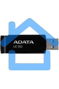 Флешка USB ADATA UC310 (UC310-64G-RBK), 64 Gb, USB 3.2, R/W 100/30, черный
