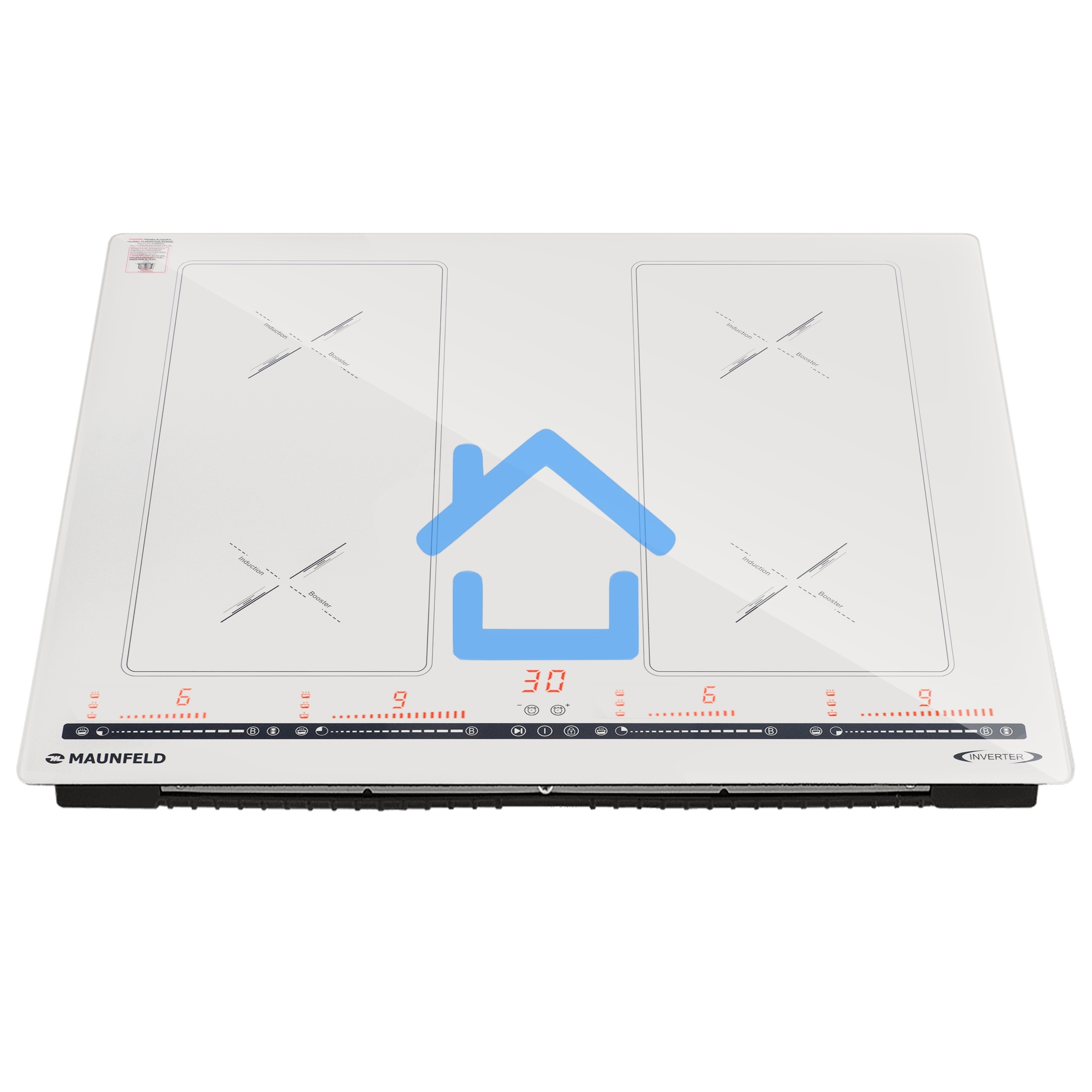 Индукционная варочная панель Maunfeld CVI594SB2BGA Inverter бежевый