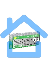 Батарея GP Super Alkaline 24AA21-2CRSWC10 AAA (10шт) спайка