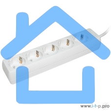 Удлинитель 5х5м с заземл. 16А IP20 У05 2P+PE ИЭК WYP10-16-05-05-Z-N