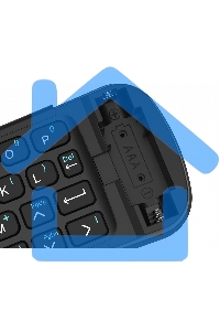 Беспроводная аеромышь клавиатура пульт Harper KBWL-050 для СМАРТ ТВ