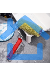 Валик Rexant полиакрил зеленый, ворс 18 мм, ширина ролика 180 мм, Ø 42 мм, бюгель 8 мм серия 