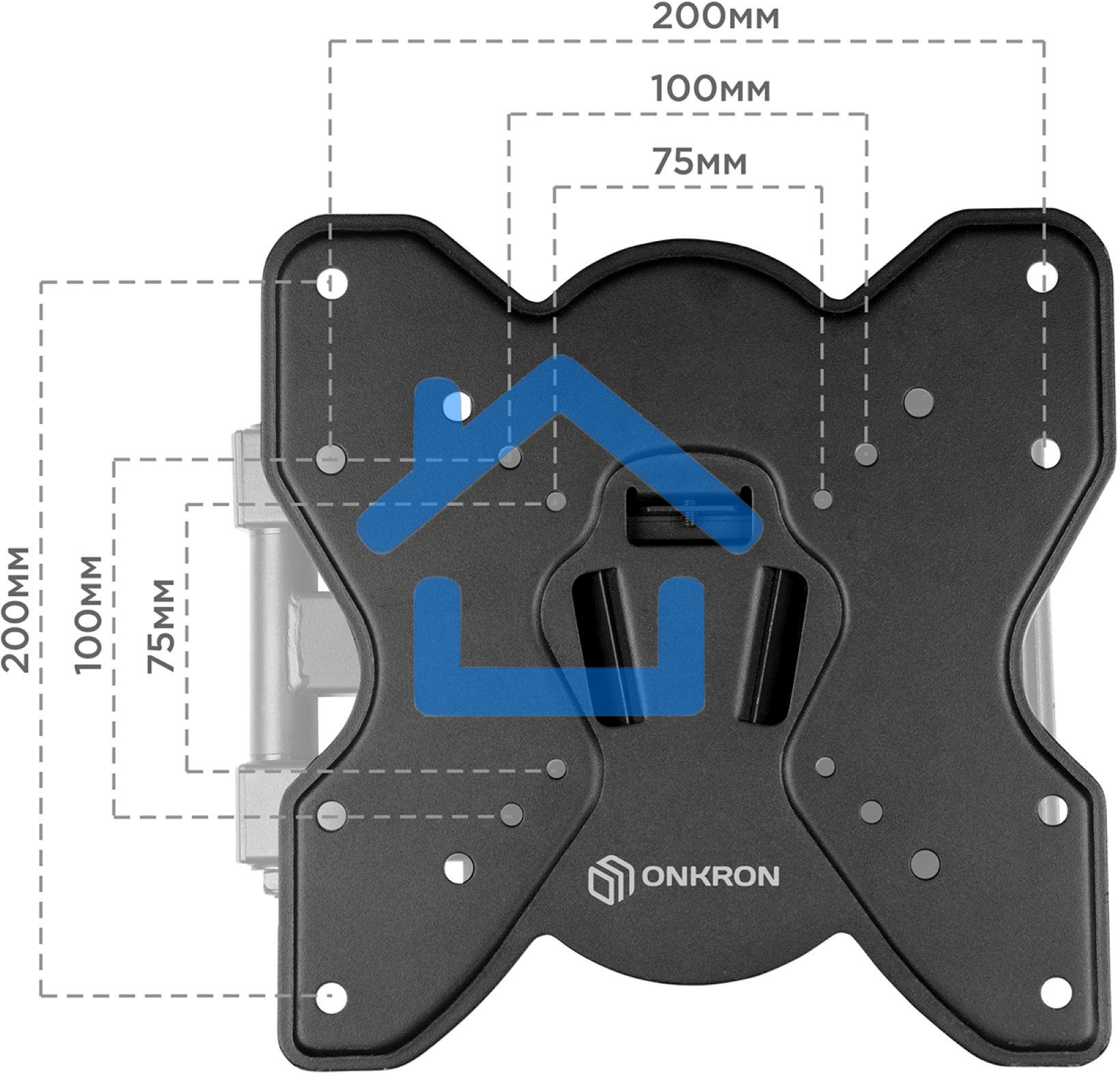Кронштейн ONKRON M1S для телевизора 17