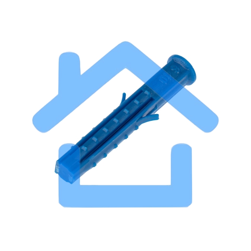 Дюбель распорный KRANZ 6х40, синий, пакет (100 шт./уп.)