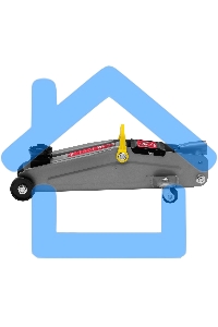 Домкрат Matrix гидравлический подкатный 2 т h подъема 135–385мм в пласт. кейсе master