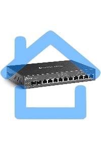 Гигабитный VPN-маршрутизатор TP-Link ER7212PC Omada с портами PoE+ и контроллером