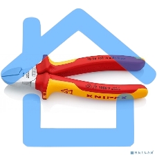 Бокорезы KNIPEX 7006160 1000V160мм диагональные,ручки изолированные,с двухцв многокомп чехлами
