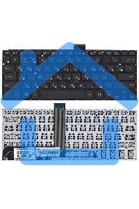 Клавиатура для ноутбука Asus TP300, TP300L черная без рамки