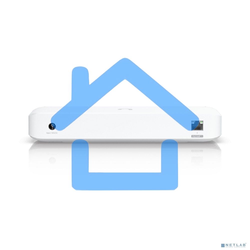 Коммутатор Ubiquiti UniFi Switch Ultra 60W PoE-коммутатор, 8х 1G RJ45, раздача 52 Вт
