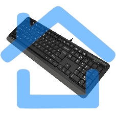 Клавиатура A4Tech Fstyler FK10 проводная, USB, черный/серый