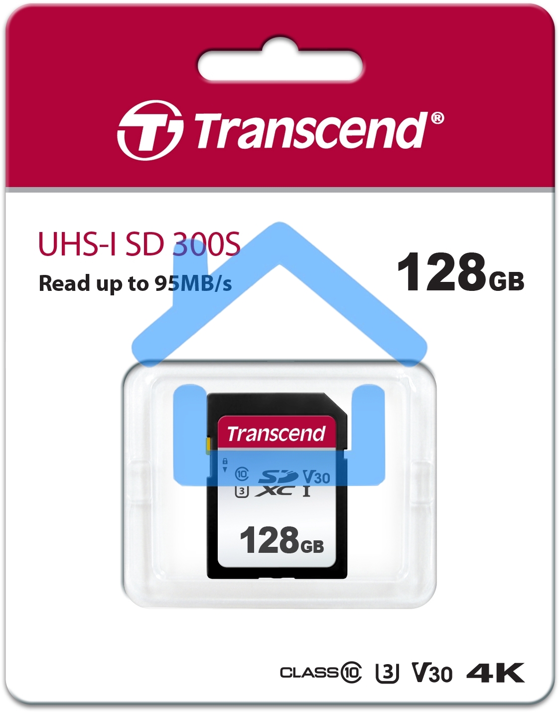 Флеш карта SD 128Gb Transcend SDХC UHS-I U3