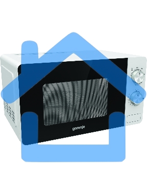 Микроволновая печь Gorenje MO20E2W белый, 20 л, 800 Вт, переключатели - поворотный механизм