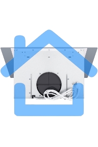 Вытяжка наклонная HOMSair Elf Push 60 белый, 60 см, 650 куб. м/ч, 47 дБ