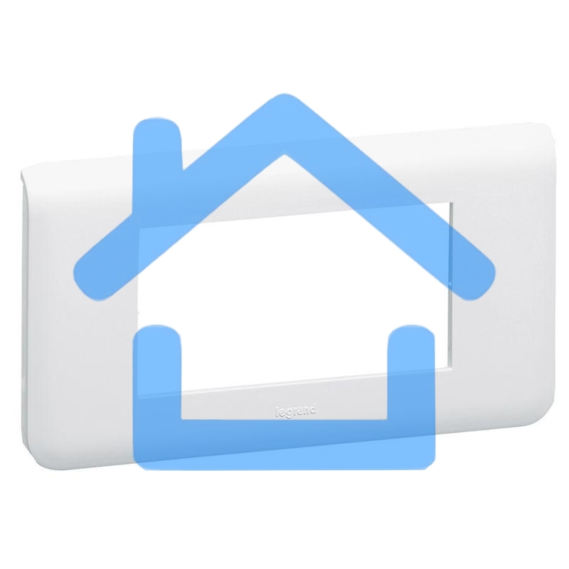 Рамка 4мод. Mosaic New бел. Leg 078814