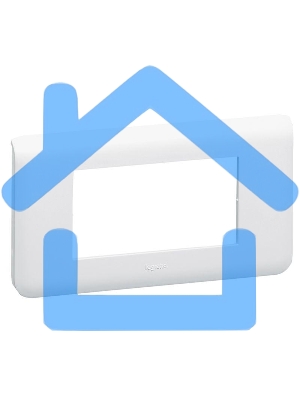 Рамка 4мод. Mosaic New бел. Leg 078814