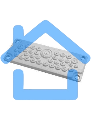 Ввод кабельный пластик V0 UL94. (35 отв.) IP65 ДКС R5HTC35