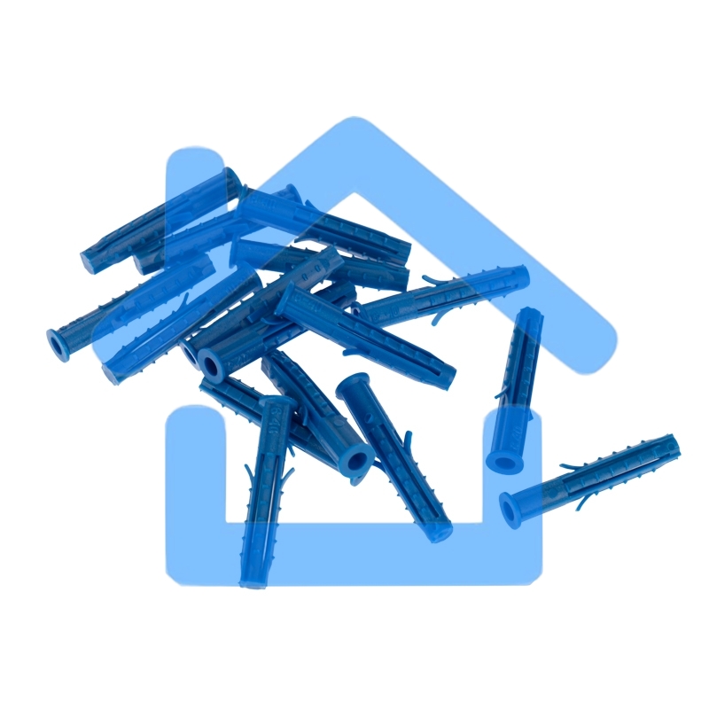 Дюбель распорный KRANZ 6х40, синий, пакет (100 шт./уп.)