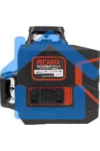 Лазерный уровень Ресанта ПЛ-3Х360ШС Green