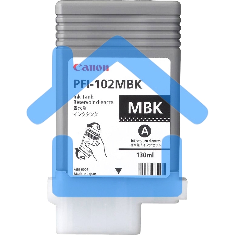 Картридж струйный Canon PFI-102MBk (0894B001) матовый черный, 130 мл., для iPF500/600/700