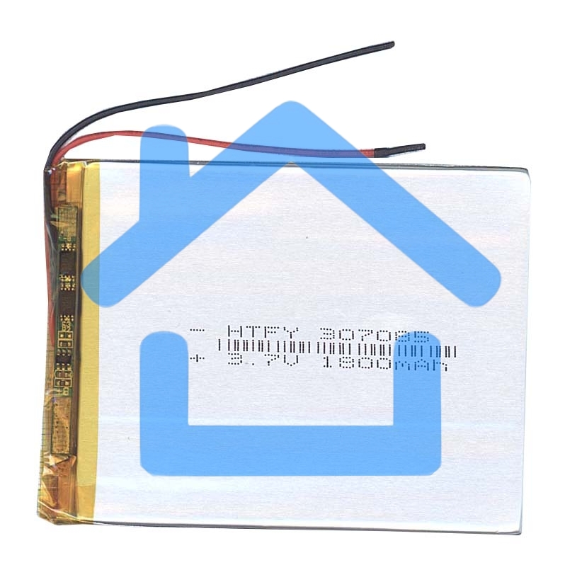 Аккумулятор Li-Pol (батарея) 3*70*85мм 2pin 3.7V/1600mAh