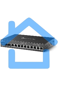 Гигабитный VPN-маршрутизатор TP-Link ER7212PC Omada с портами PoE+ и контроллером
