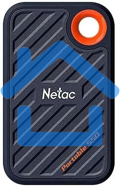 Флеш диск Netac ZX20 2Tb USB 3.2 Gen 2 Type-C External SSD, R/W up to 2000MB/1800MB/s, with USB C to A cable and 20Gbps USB C to C cable 5Y wty