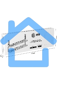 Кабель-канал Cactus CS-CM-700-2BK для столов 72.8x13.5x34.2см черный