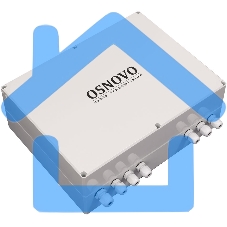 Коммутатор уличный Osnovo L2+ гигабитный коммутатор на 6 портов, 4*10/100/1000Base-T PoE, 2 SFP порта 1000Base-X, PoE до 30W на порт, суммарно PoE до 120W, IP66