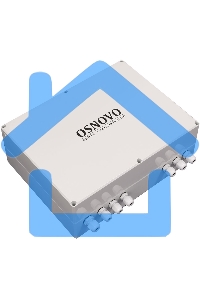 Коммутатор уличный Osnovo L2+ гигабитный коммутатор на 6 портов, 4*10/100/1000Base-T PoE, 2 SFP порта 1000Base-X, PoE до 30W на порт, суммарно PoE до 120W, IP66